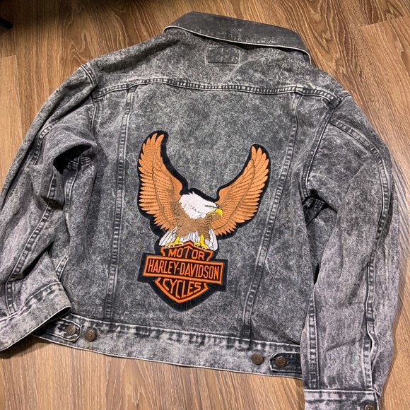 Levi's Other - Vintage 90s Levis Harley Davidson Denim Jacket